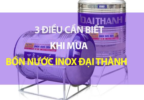 3 điều cần biết về bồn nước inox Tân Á Đại Thành