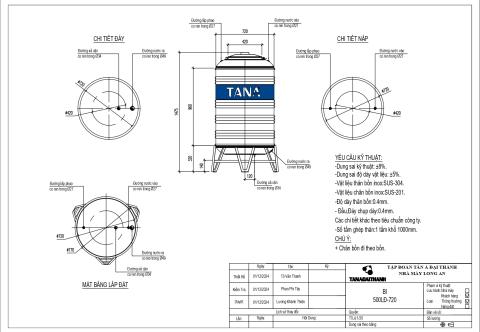 Độ Dày Bồn Inox Tân Á: Hướng Dẫn Chi Tiết 2026