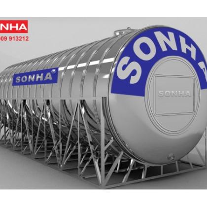 Bồn Nước Inox Sơn Hà 20000L Ngang