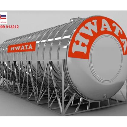 Bồn Nước Inox Hwata 30000L Ngang
