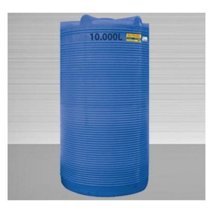 Bồn nước nhựa 10000L Đại Thành đứng