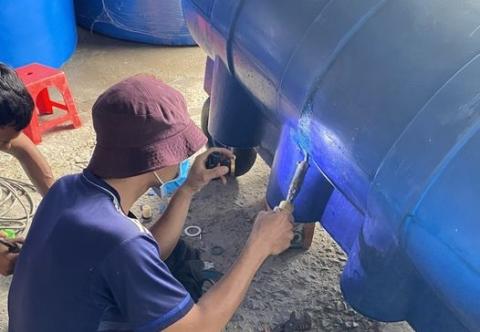 Hàn Bồn Nước Nhựa Tại Nhà: Tư Vấn Kỹ Thuật & Quy Trình Xử Lý 2026