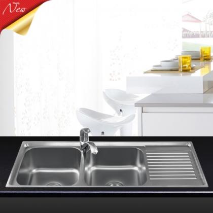 Chậu rửa Inox Sơn Hà S105D