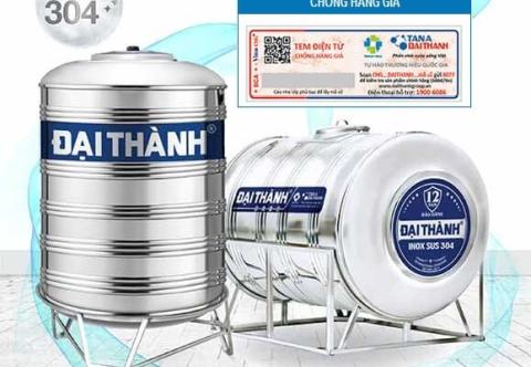 Cách Nhận Biết Bồn Nước Inox 304 Chính Hãng Qua Tem Cào & Kỹ Thuật