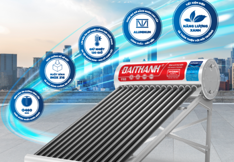 Máy nước nóng năng lượng mặt trời Đại Thành 300L: Review 2026