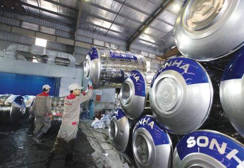 Bồn nước inox Sơn Hà 1500l 