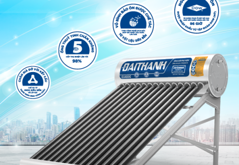 Máy nước nóng năng lượng mặt trời Đại Thành 300L: giá mới nhất 2026