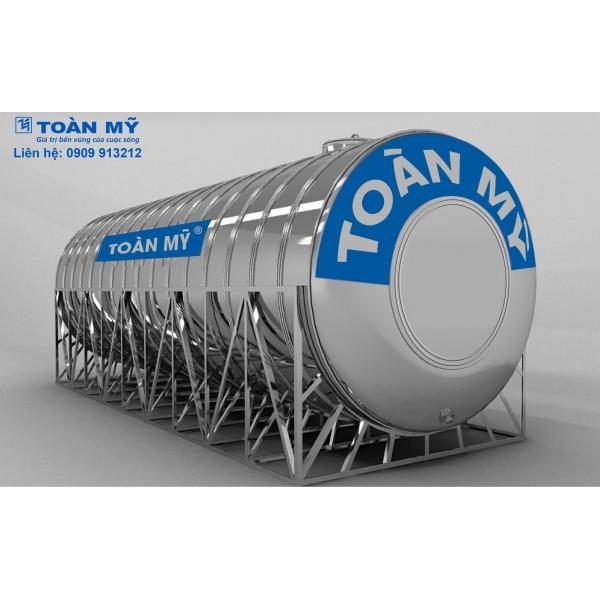 Bồn Nước Inox Toàn Mỹ 15000L Ngang
