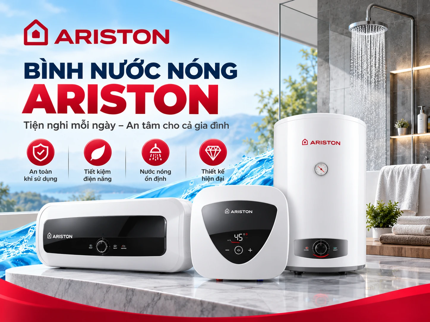 Bình nước nóng Ariston