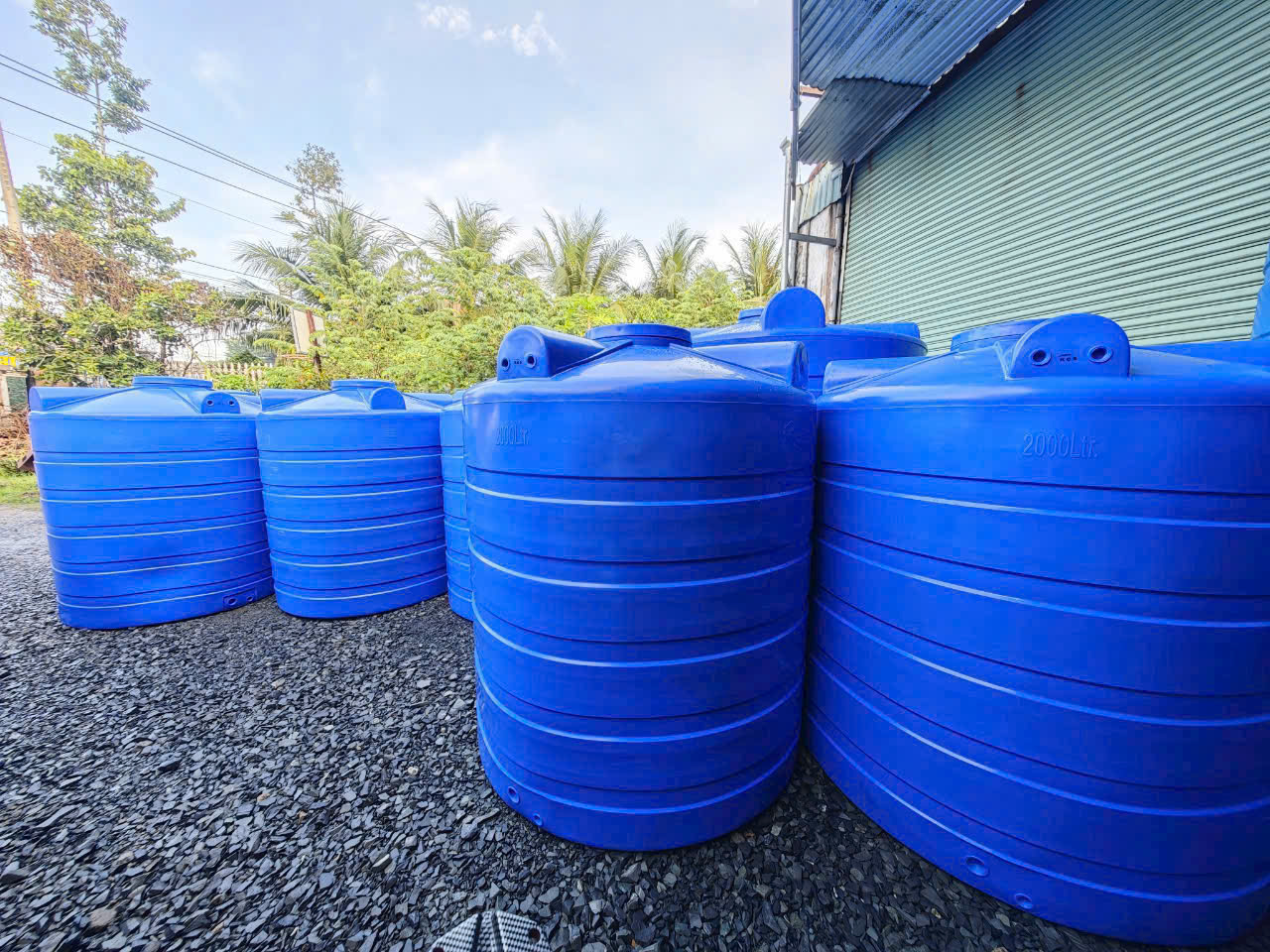Các dung tích bồn nước nhựa Sơn Hà phổ biến