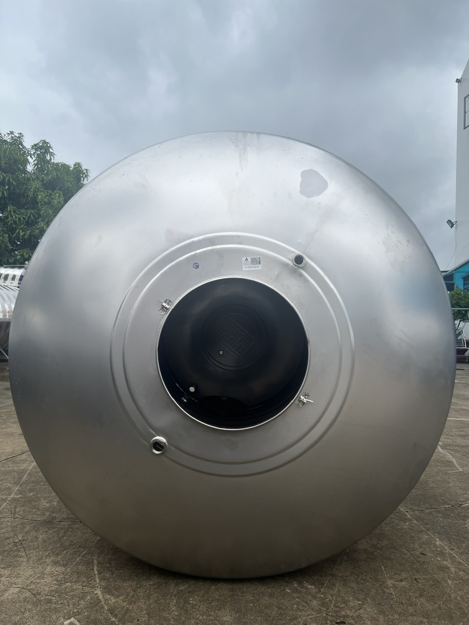 Kích thước bồn nước inox 5000L đứng