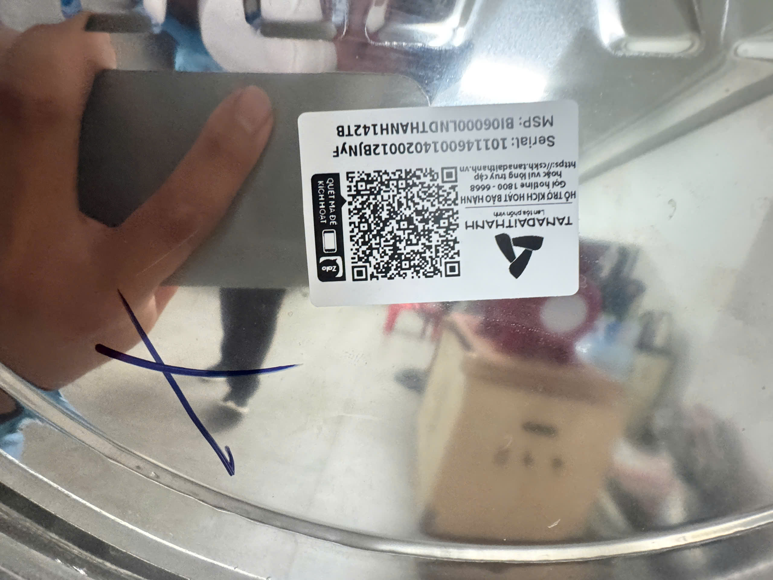 Sơ đồ tải trọng bồn inox 6000L ngang