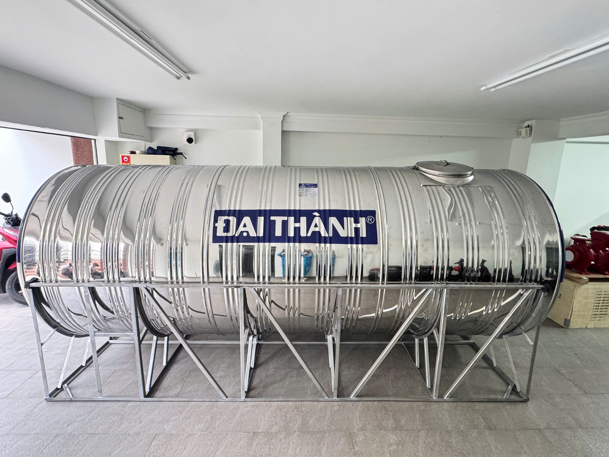 So sánh bồn inox 5000L 6000L và 7000L ngang
