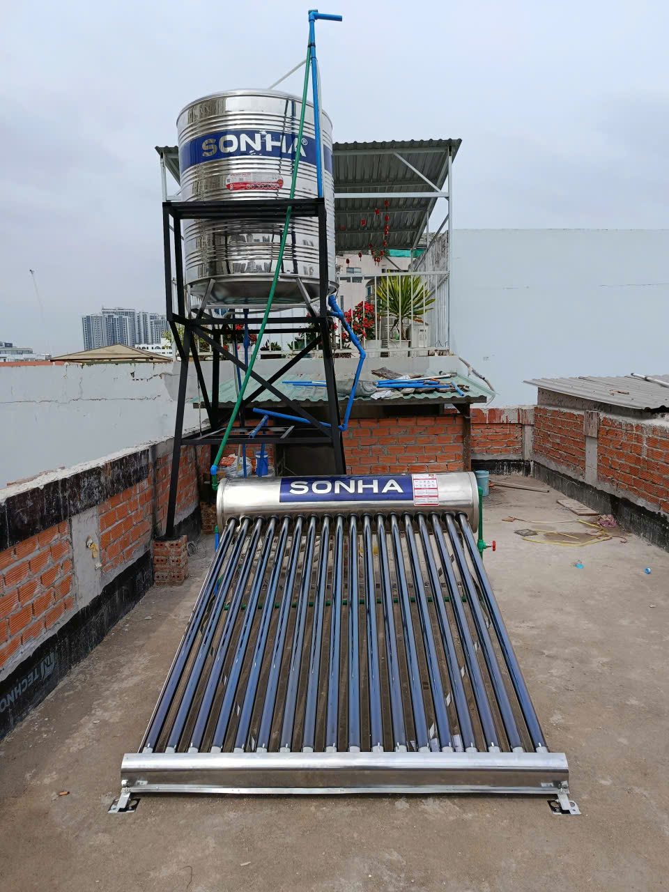 checklist đo mặt bằng trước khi mua bồn inox 3000L