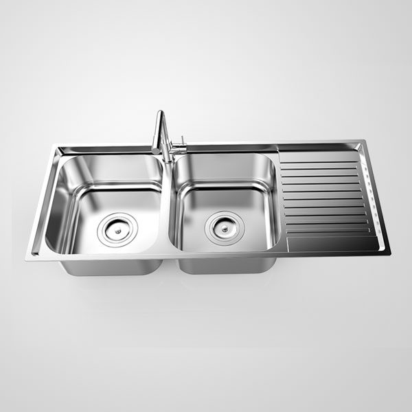 Mẫu bồn rửa bát inox 304 cao cấp cho không gian bếp hiện đại