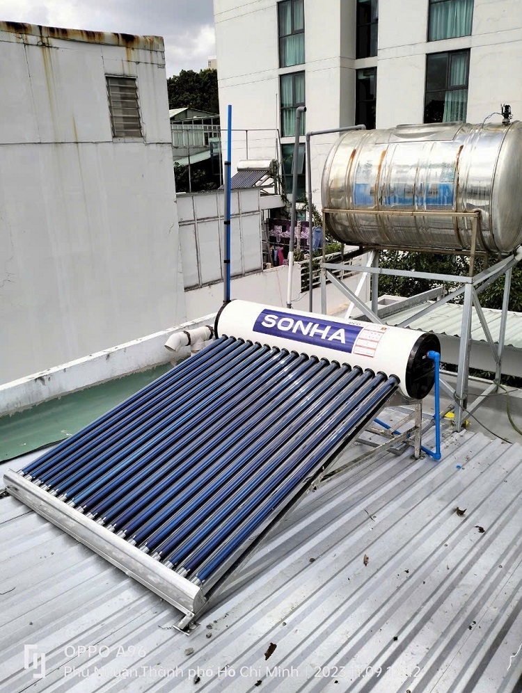 Kinh nghiệm chọn máy nước nóng năng lượng mặt trời phù hợp