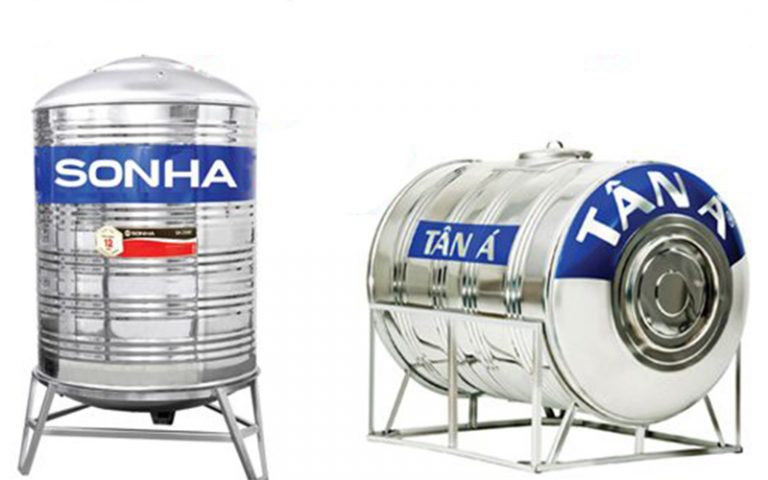 So sánh bồn nước inox Tân Á Đại Thành và Sơn Hà