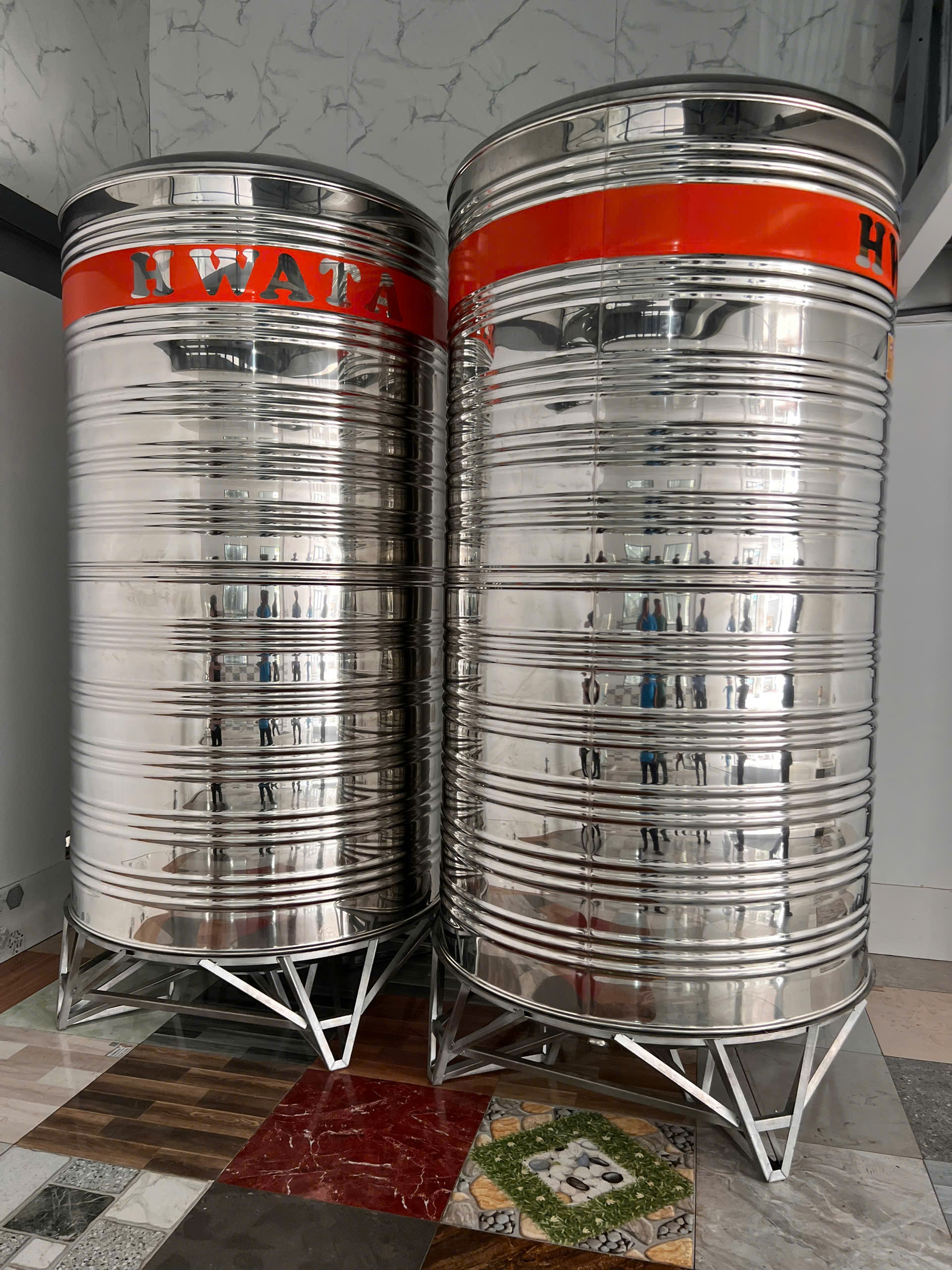 So sánh bồn inox 5000L đứng và ngang