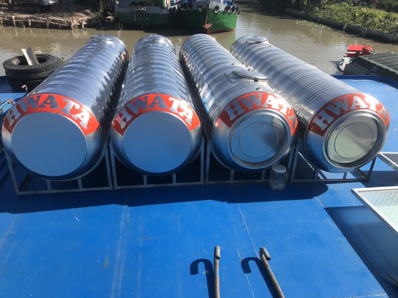 So sánh bồn inox 15000L đứng và ngang
