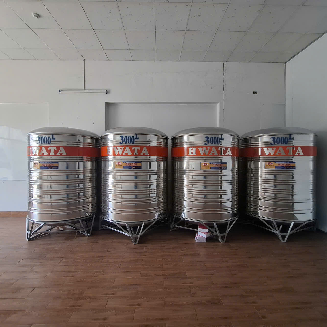 bảng kích thước bồn nước inox 3000L đứng Tân Á Đại Thành Đại Thành
