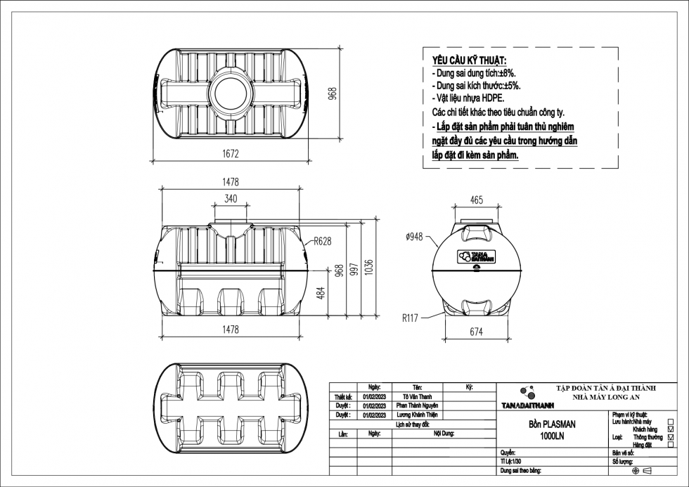 ban ve bon nhua 1000l ngang plasman dai thanh