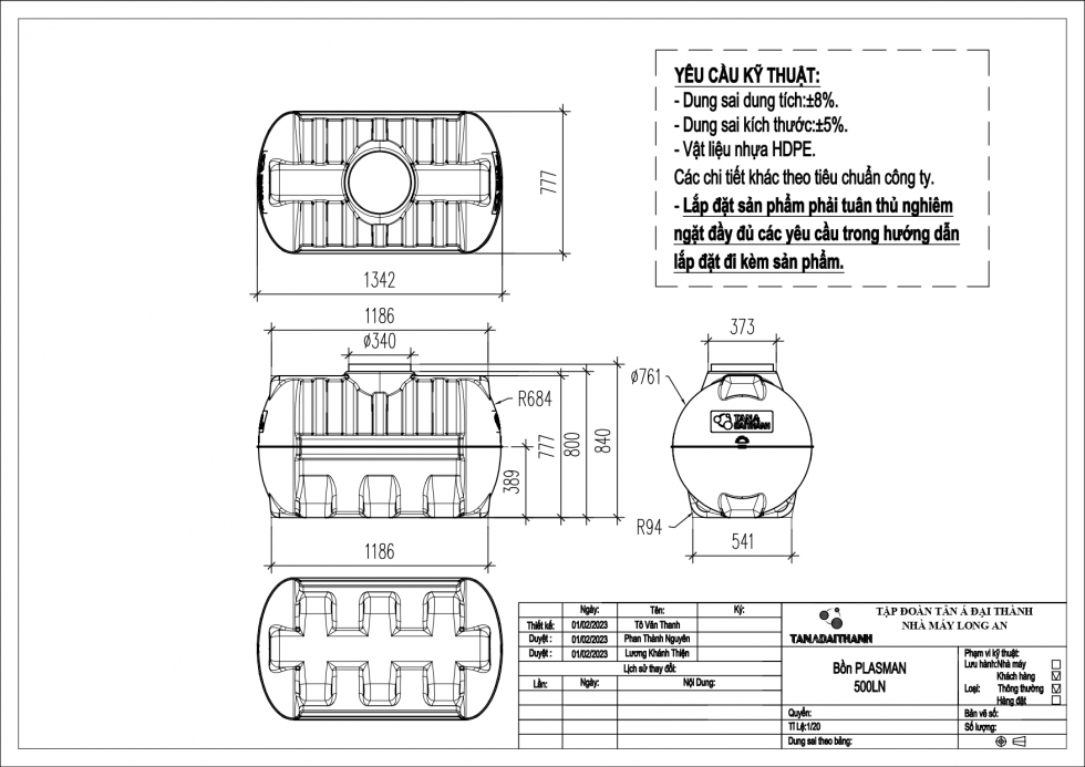 ban ve bon nhua 500l ngang plasman dai thanh