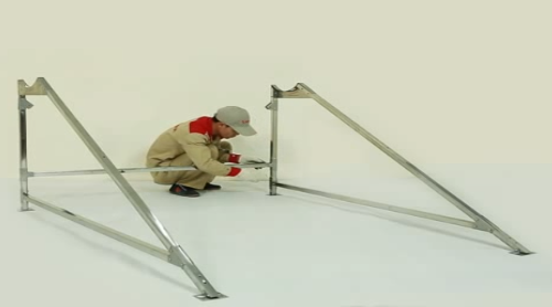 Cách lắp đặt máy nước nóng thái dương năng