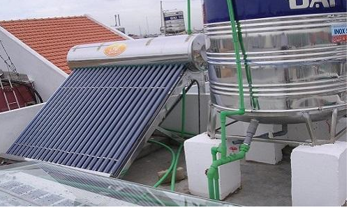 Vị trí lắp đặt máy nước nóng năng lượng mặt trời Đại Thành tiêu chuẩn, chất lượng