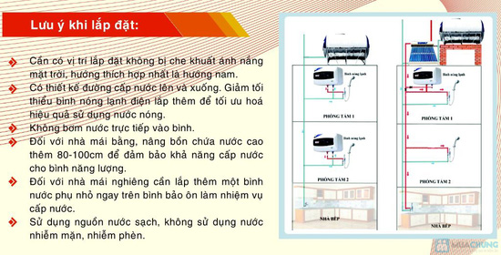 Cấu tạo máy nước nóng năng lượng mặt trời thái dương năng sơn hà